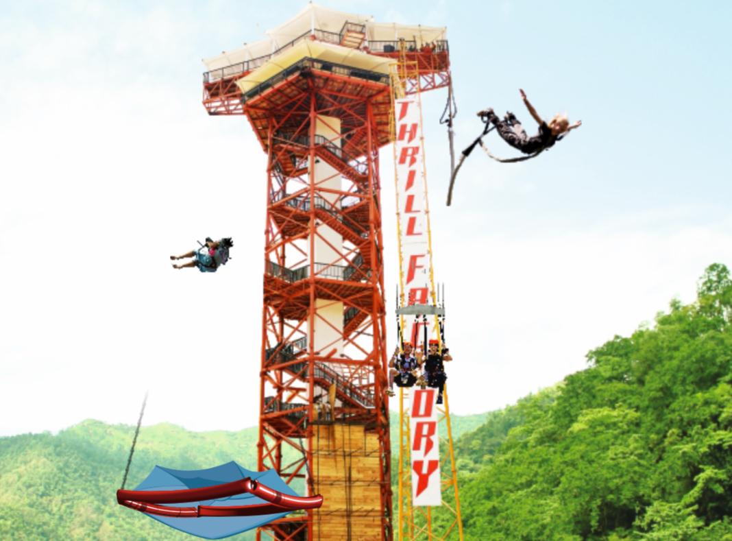 Bungy - 55m ( Thrill Factory )