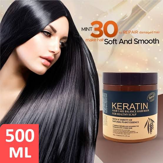 Sealed Packed | Keratin Hair Mask Treatment Your Secret To Shiny, Healthy Hair 500ml