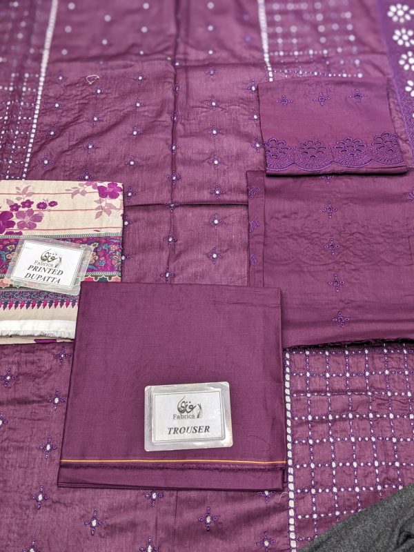 Khaadi 3 Piece Khaadi Chicken Kari Unstitched Suit New Collection For Womens