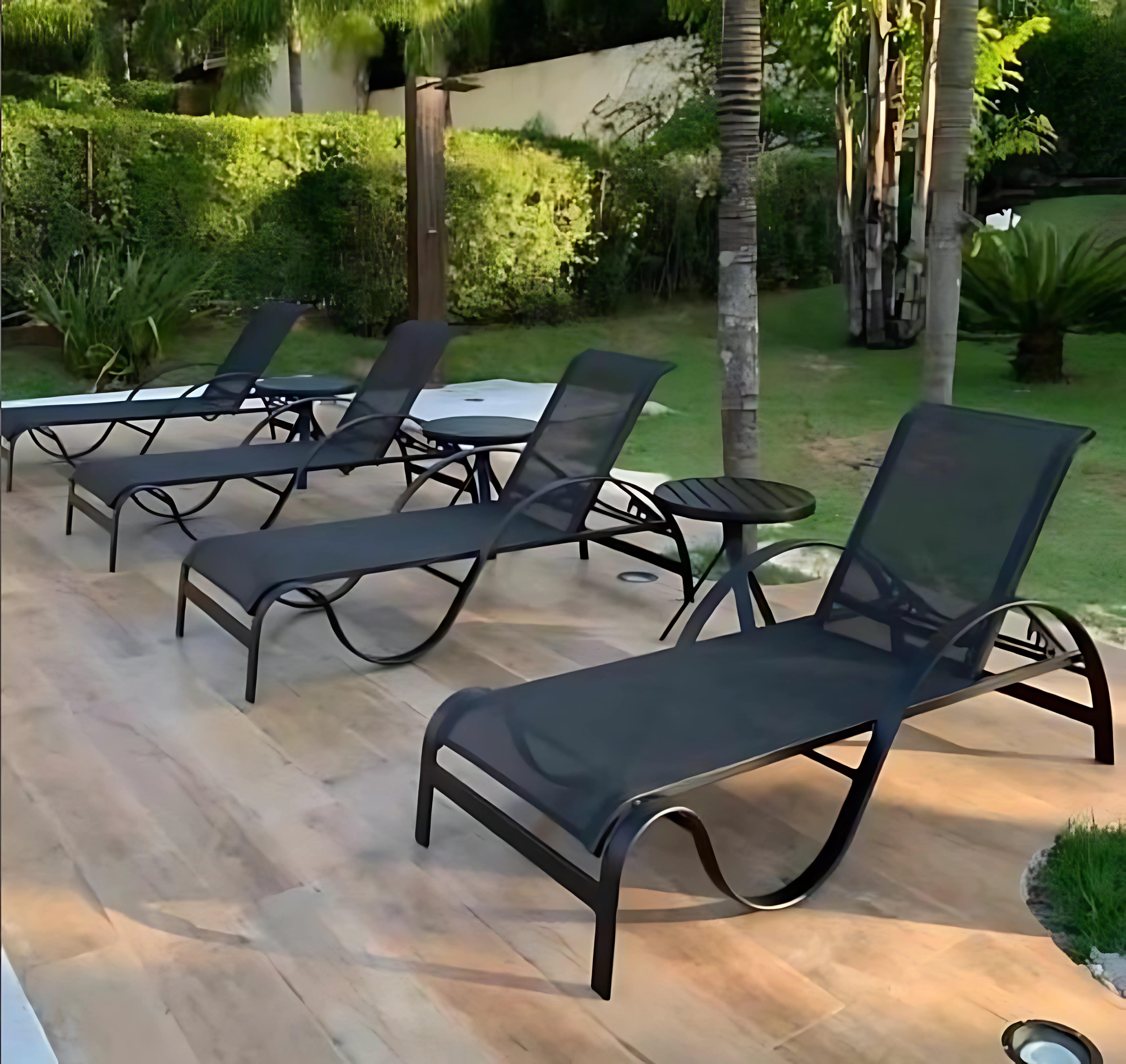 Espreguiçadeira Paris - Tela Sling / Alumínio 