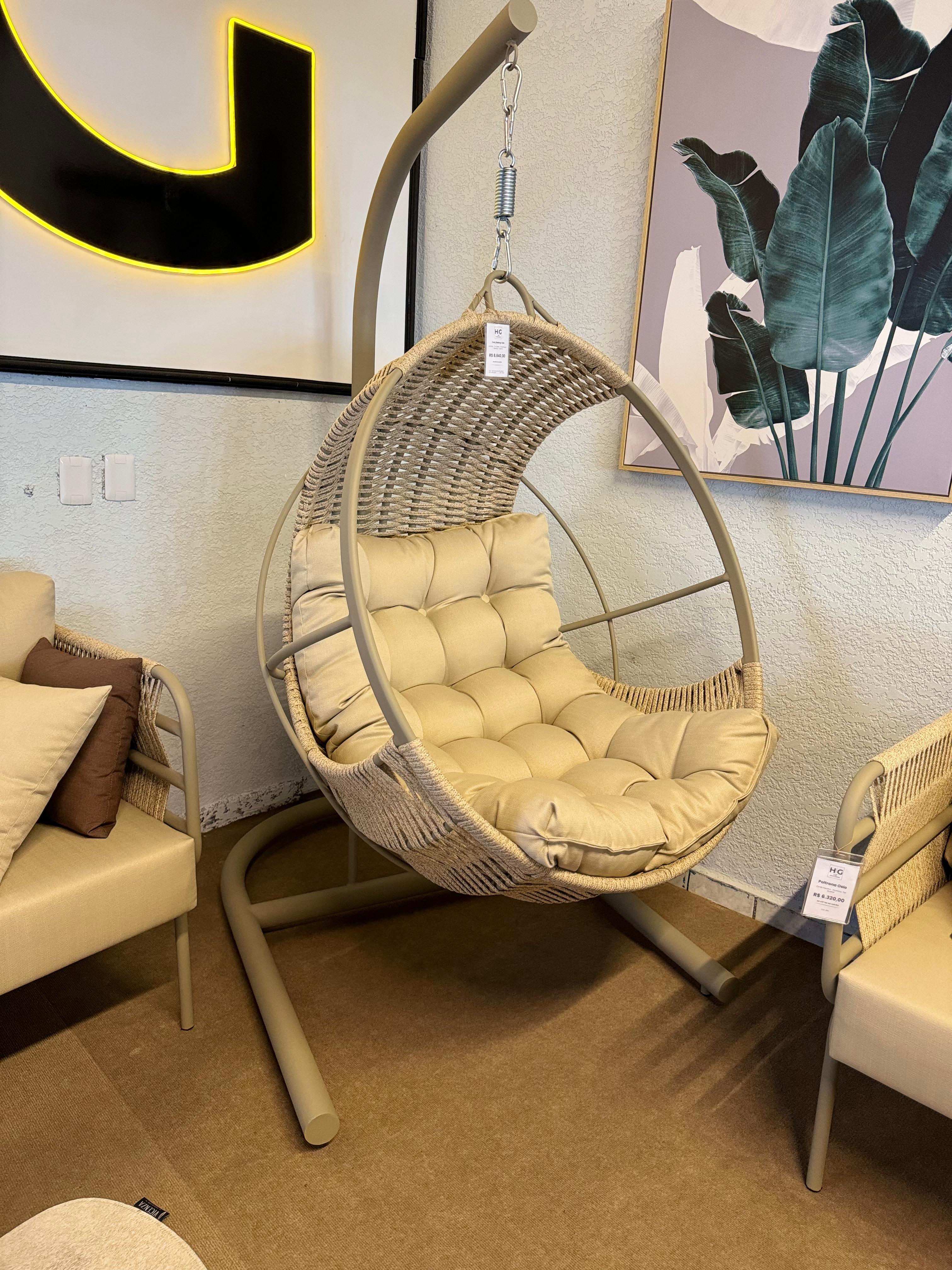 Balanço Oslo – Conforto e Estilo Contemporâneo