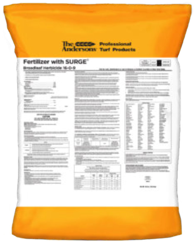 The Andersons 16-0-9 with Surge Weed & Feed 40lb.