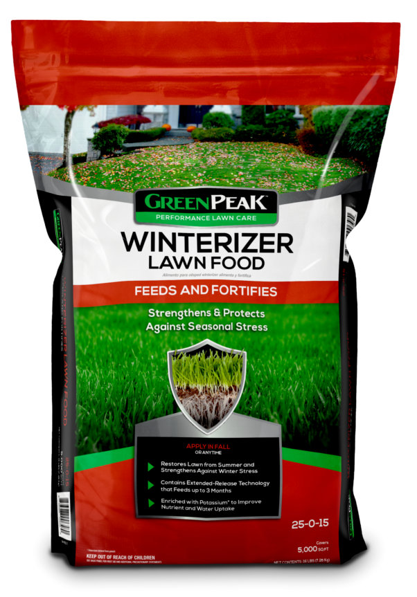 GreenPeak™ Winterizer Lawn Food 5,000 sq, ft.