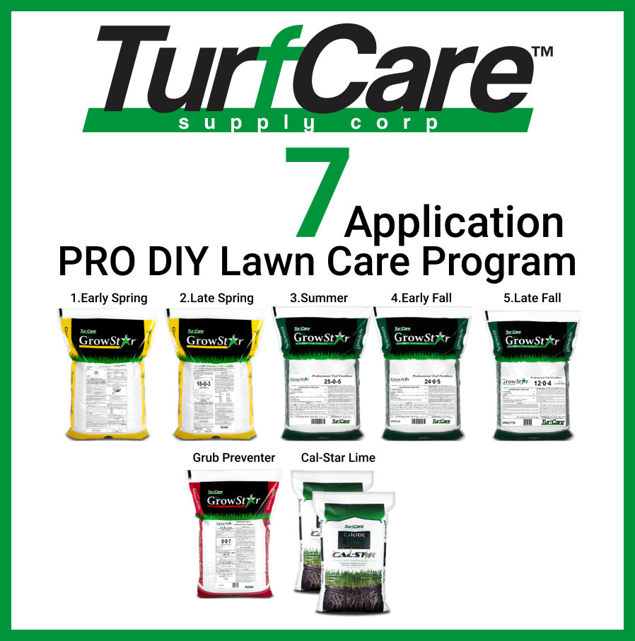 Turf Care 7 Application PRO-DIY Lawn Care Program 