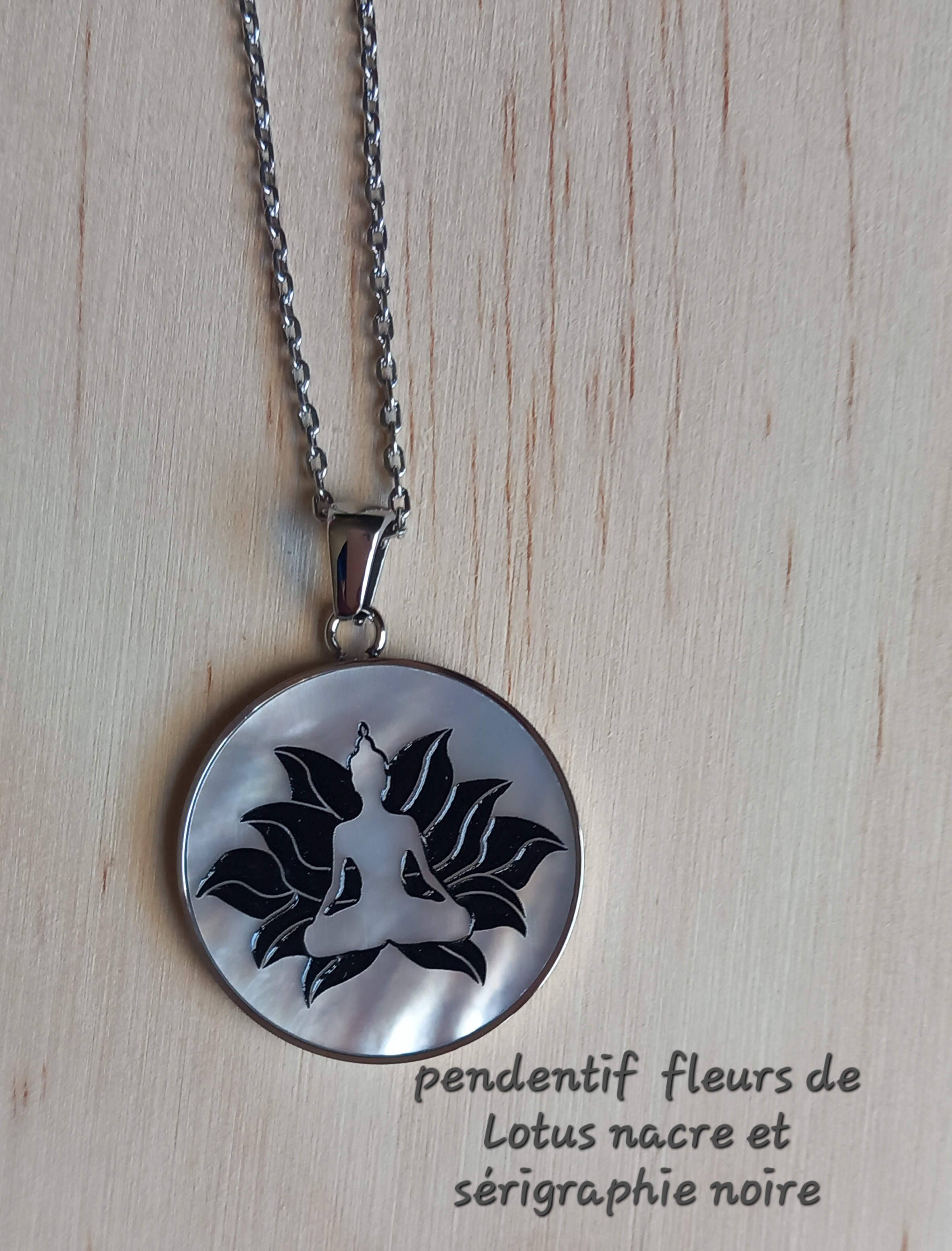Pendentif fleurs de Lotus 