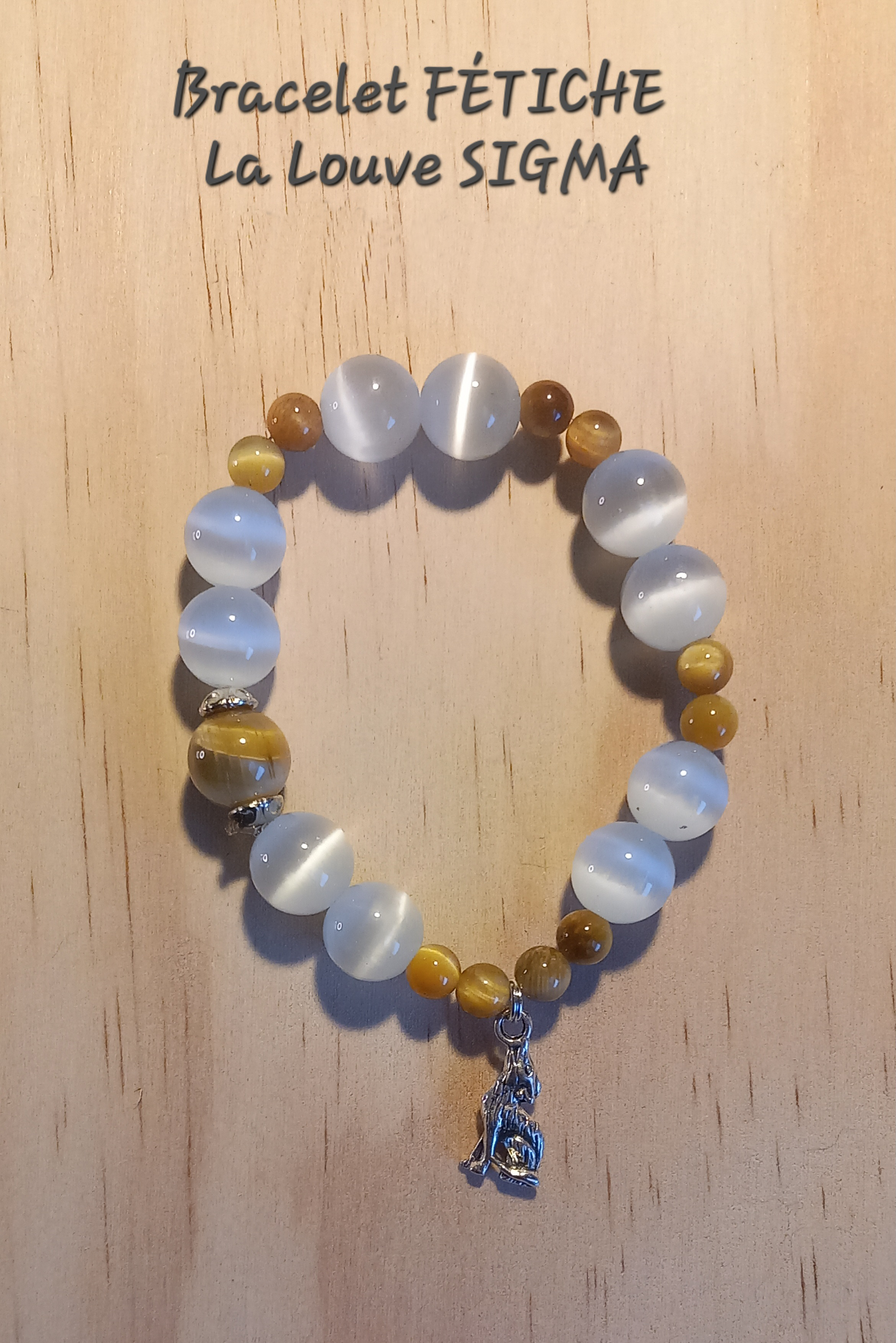 Bracelet de protection Fétiche de La Louve 