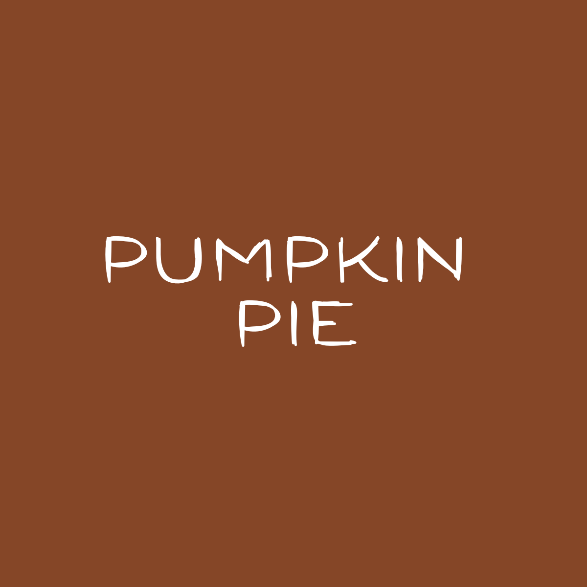 Pumpkin Pie