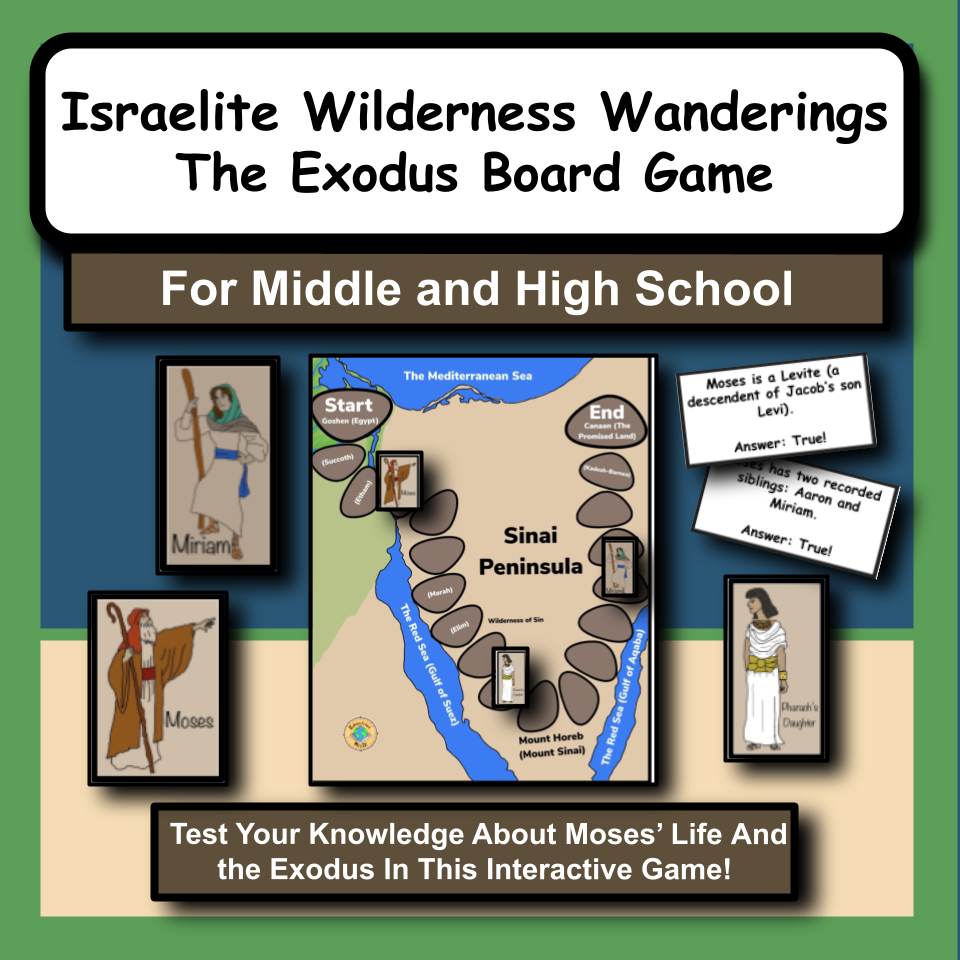 Israelite Wilderness Wanderings: The Exodus Board Game