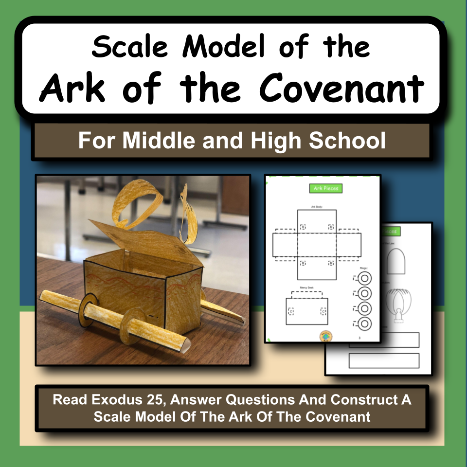 Scale Model of the Ark of the Covenant Activity