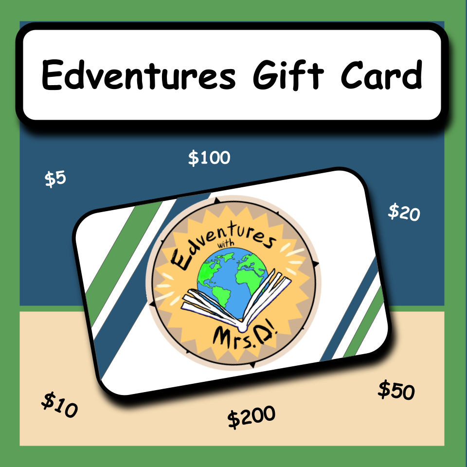 Edventures With Mrs. D Gift Card