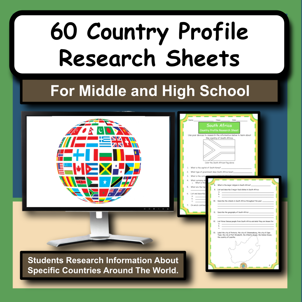 60 Country Profile Research Sheets