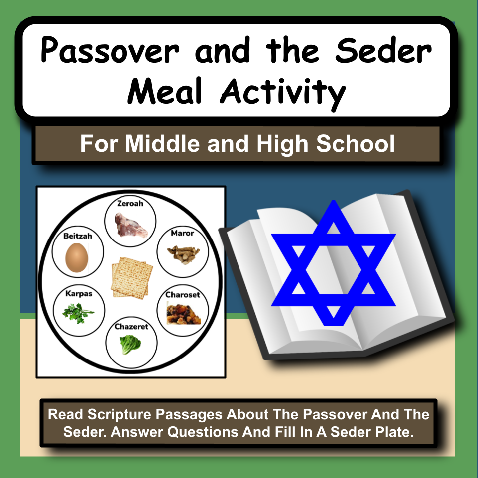Passover and the Seder Meal Activity