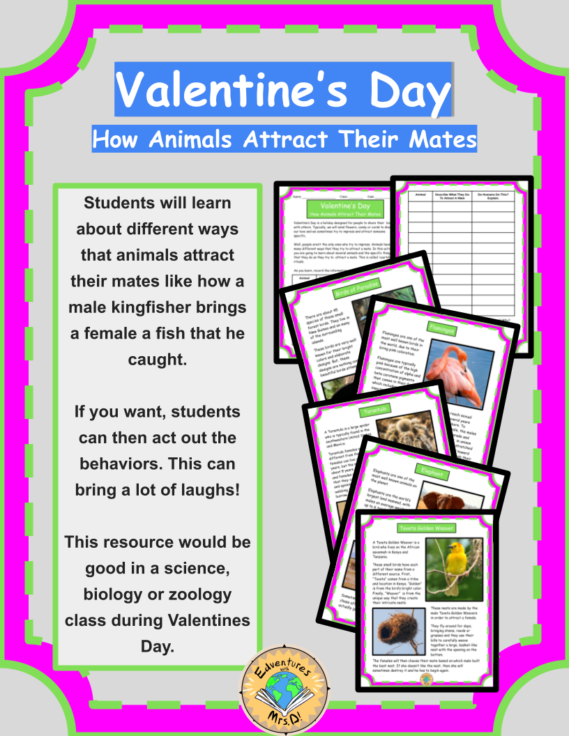 Valentine's Day Science: How Animals Attract a Mate