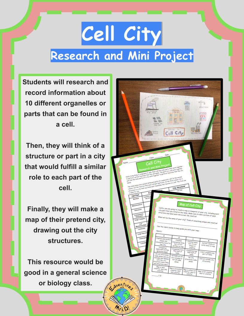 Basic Cell City Research And Mini Project