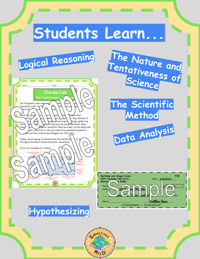 Checks Lab: Discovering the Nature of Science