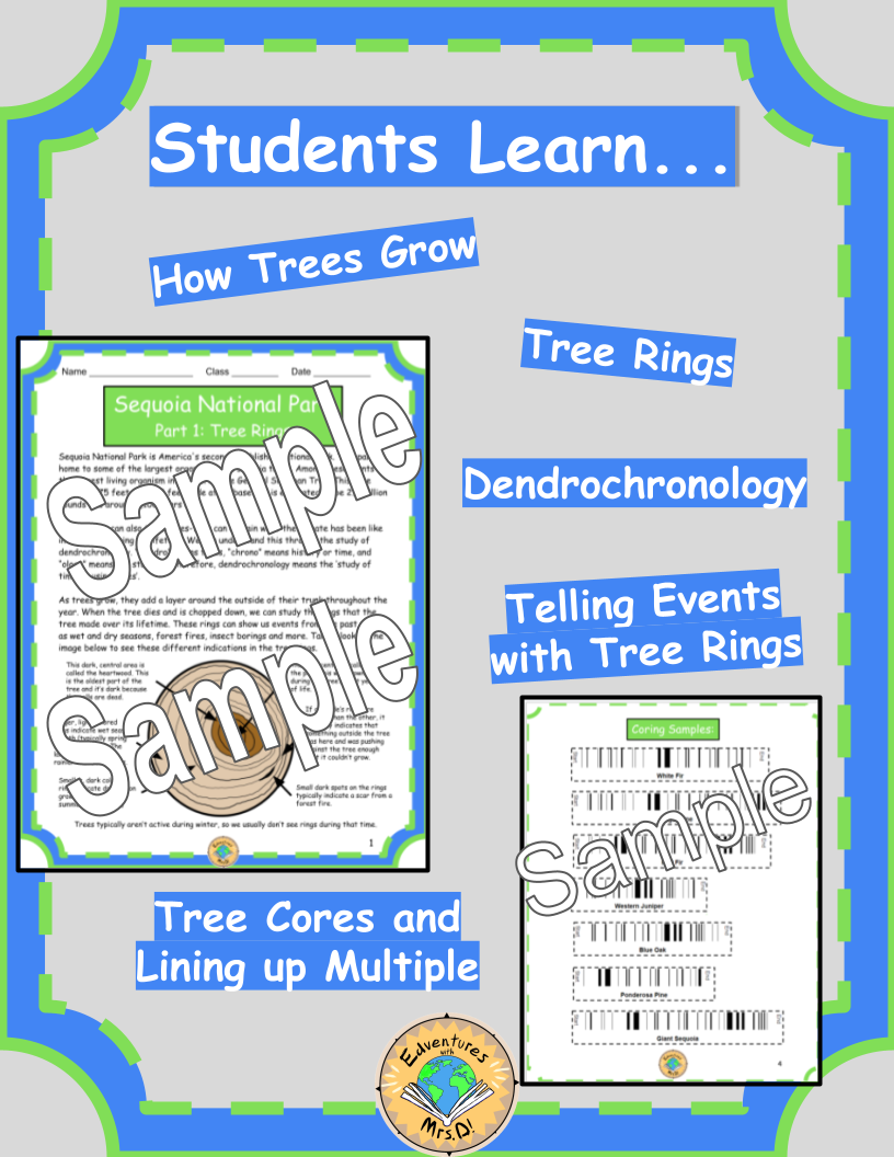 Sequoia National Park: Studying Tree Rings and Core Samples