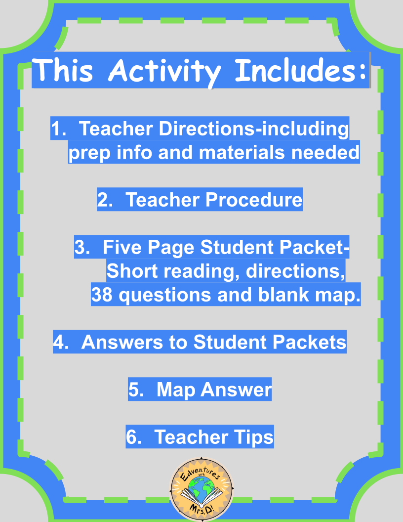 Paul's Missionary Journeys Map and Questions Activity