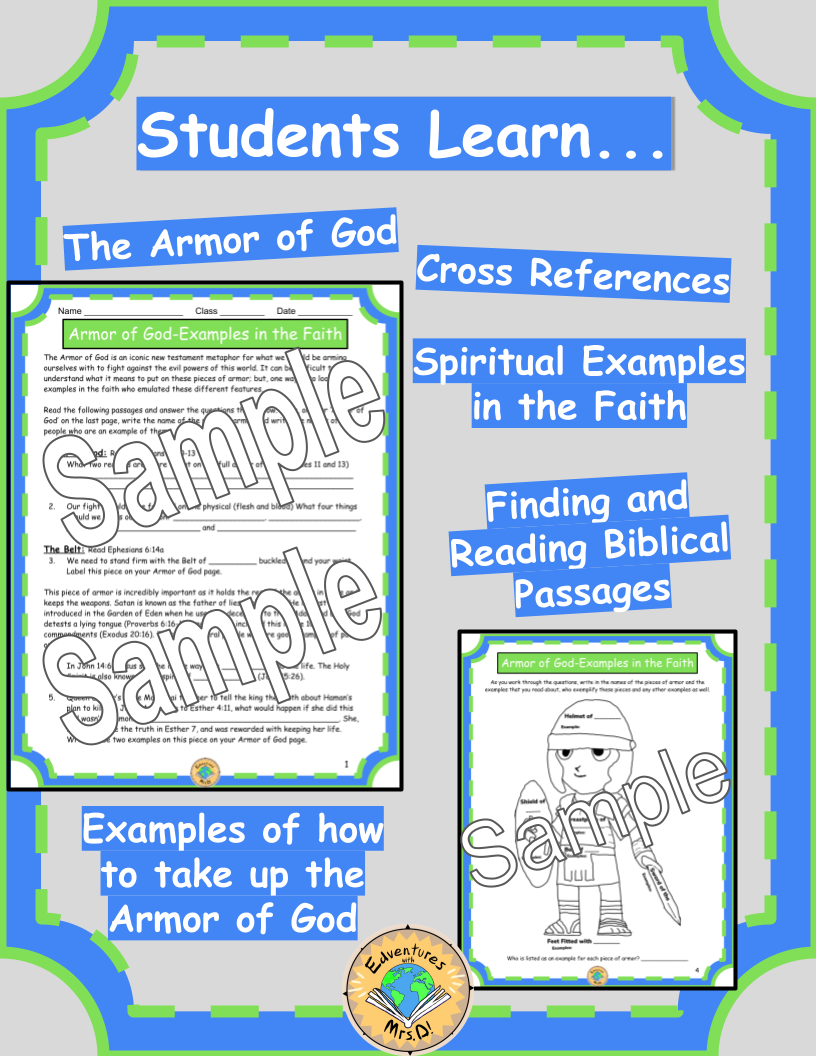 The Armor of God: Examples in the Faith