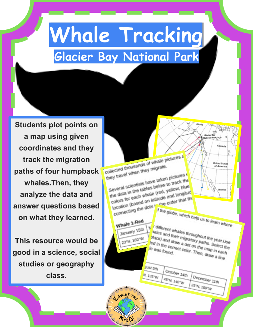 Tracking Whales in Glacier Bay National Park: Practice Geography Skills