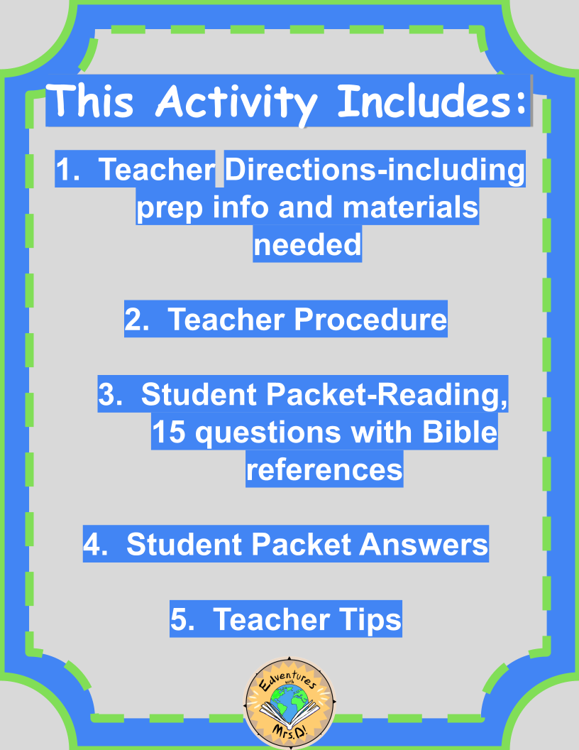 Biblical Words for Love Activity