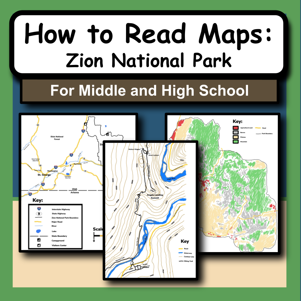 How to Read Maps: Zion National Park