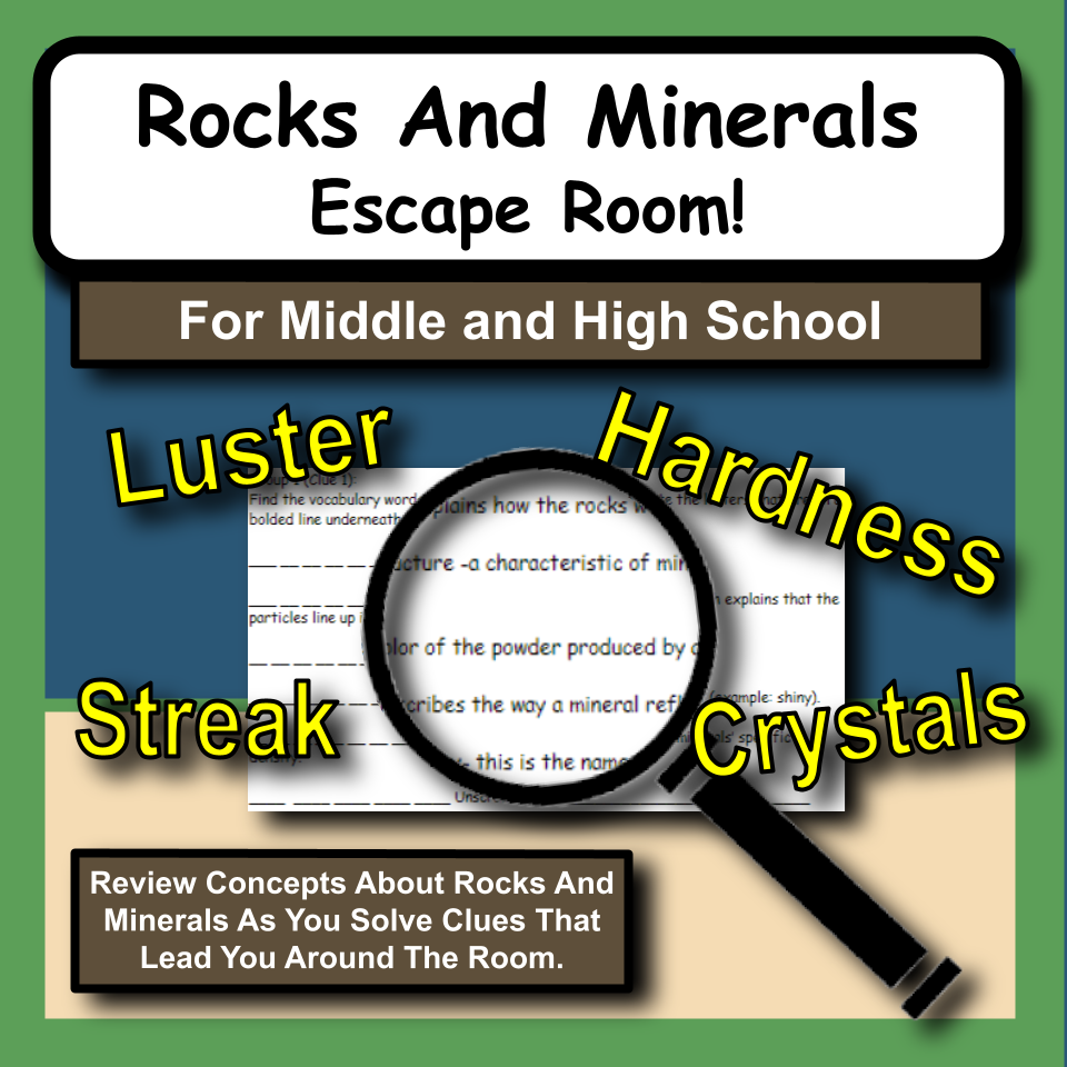 Rocks And Minerals Escape Room Review