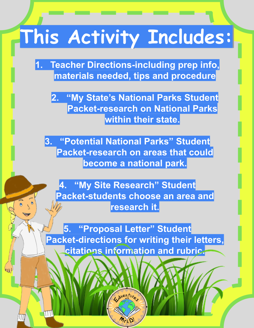 National Parks Proposal Project