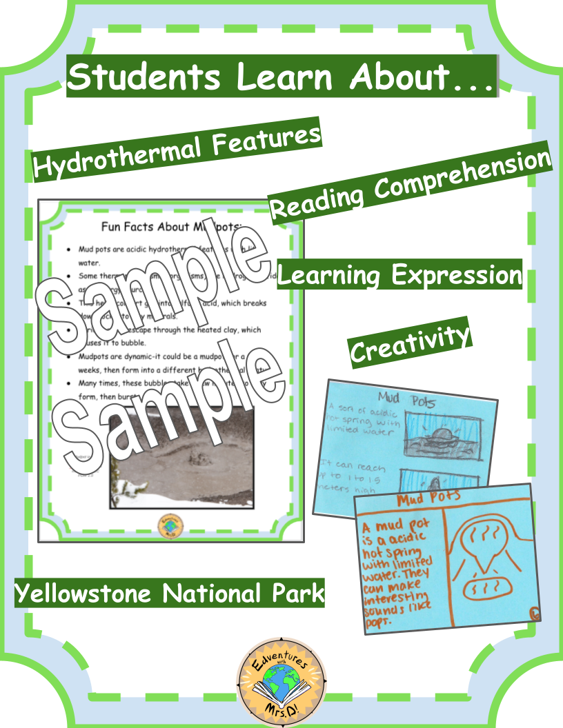 Yellowstone National Park: Hydrothermal Features Activity