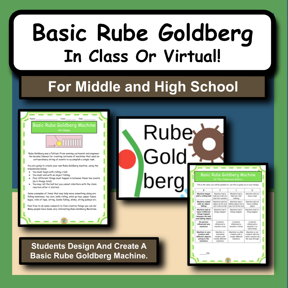 Basic Rube Goldberg Machine STEM Activity