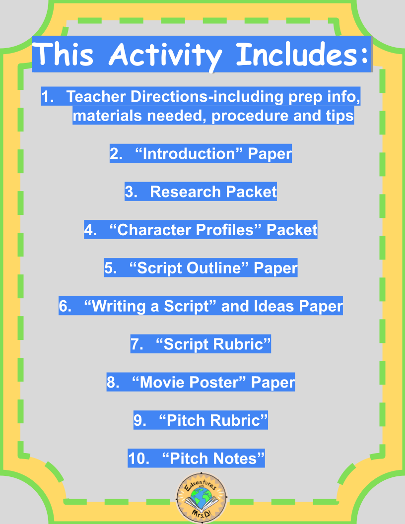 Plato Research Activity Script Project for Socials Studies or History