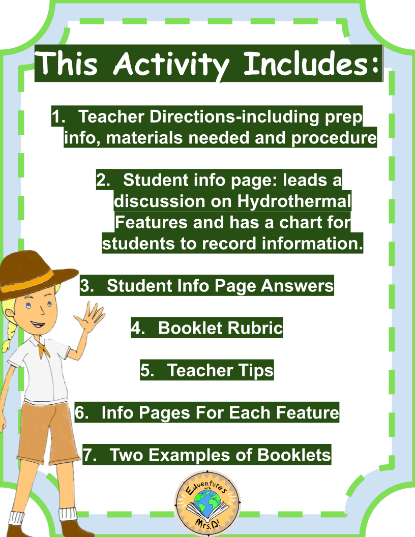 Yellowstone National Park: Hydrothermal Features Activity