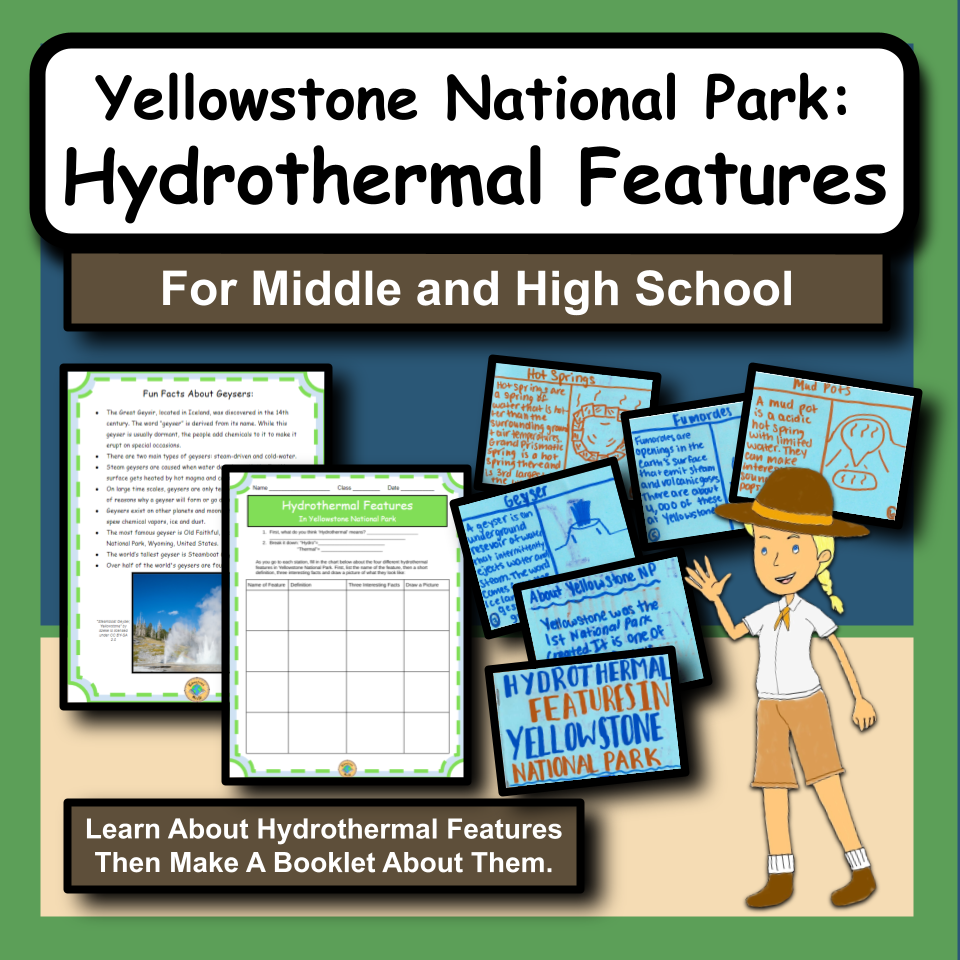 Yellowstone National Park: Hydrothermal Features Activity