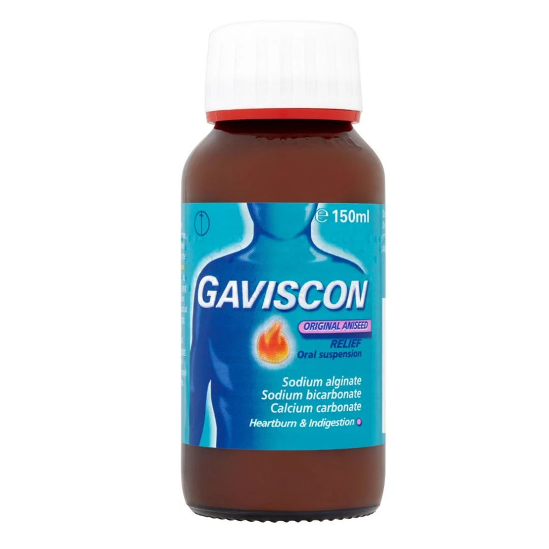Gaviscon Original Aniseed Relief Oral Suspension 150-ml