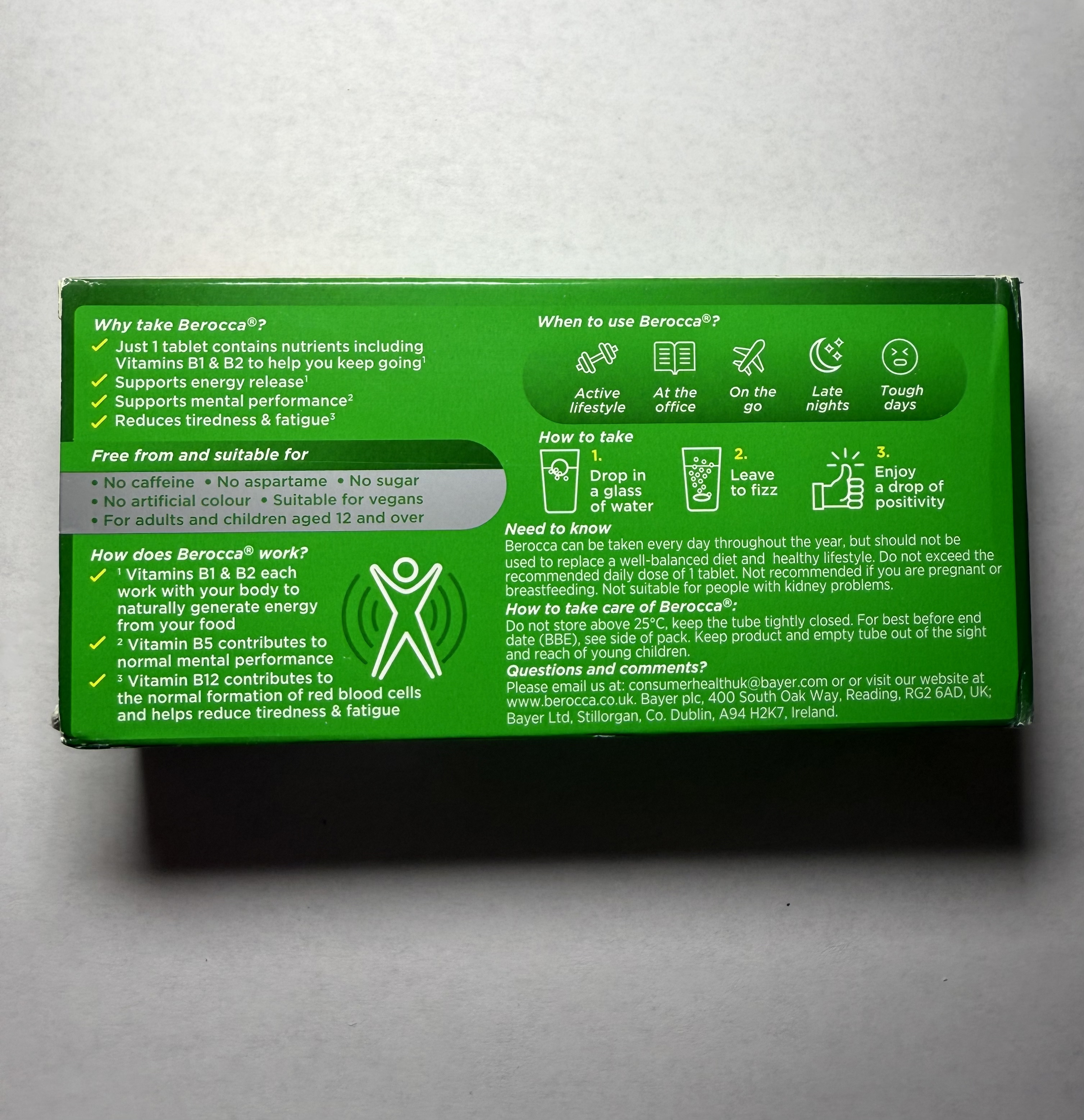 Berocca Energy Orange Flaveor 30-Tablet