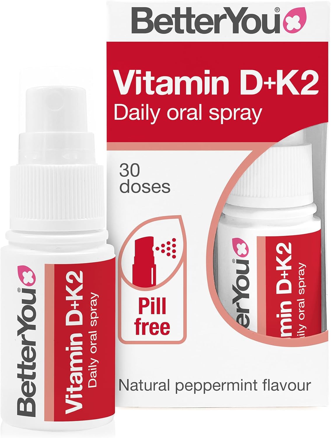 Vitamin D+K2 Daily Oral Spray 12ml