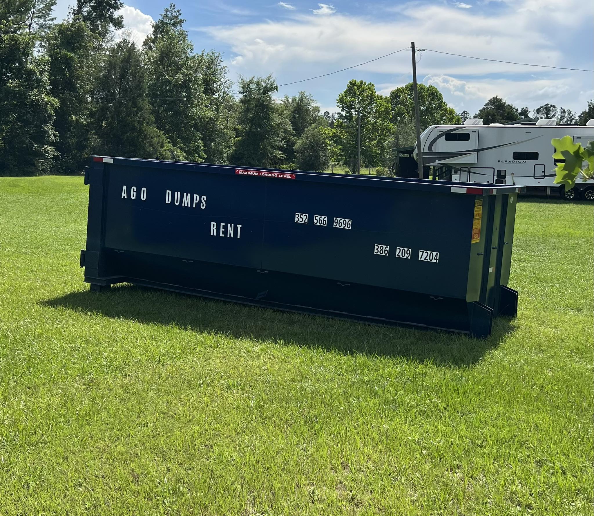 35 YD Roll-off Dumpster