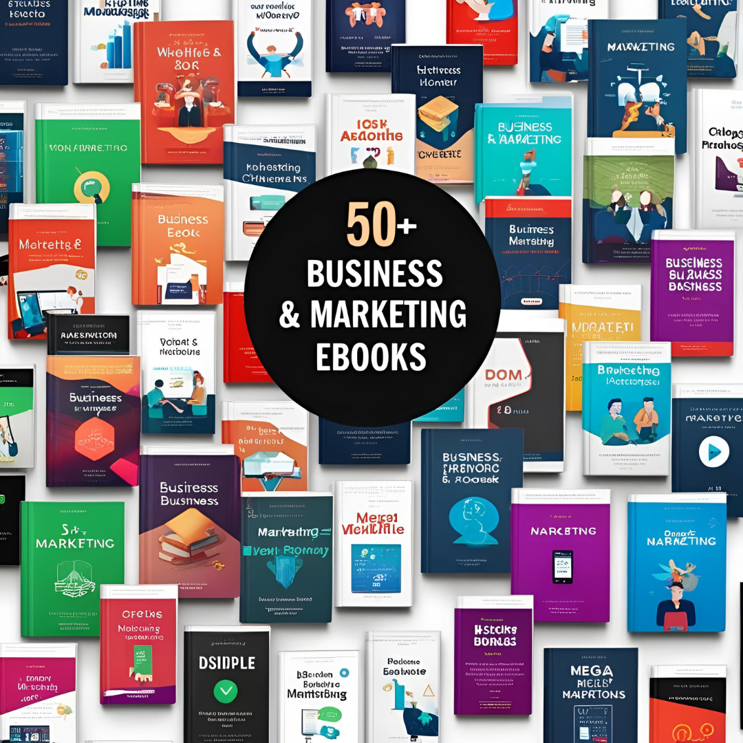 50+ Business & Marketing eBooks  Mega Bundle "Incredible offer"
