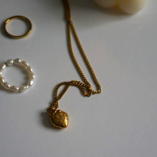 Strawberry Necklace