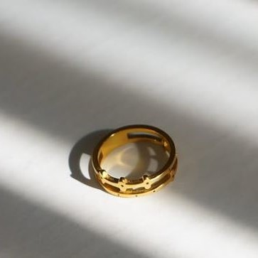 Double Dotty Ring