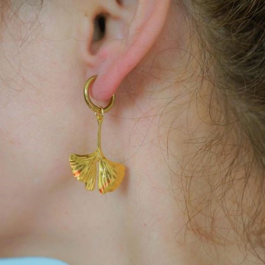 Ginkgo Earrings