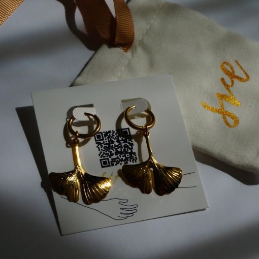 Ginkgo Earrings