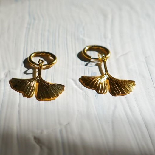 Ginkgo Earrings