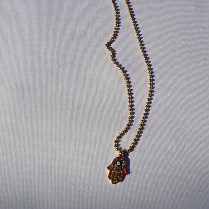Hamsa Hand Necklace