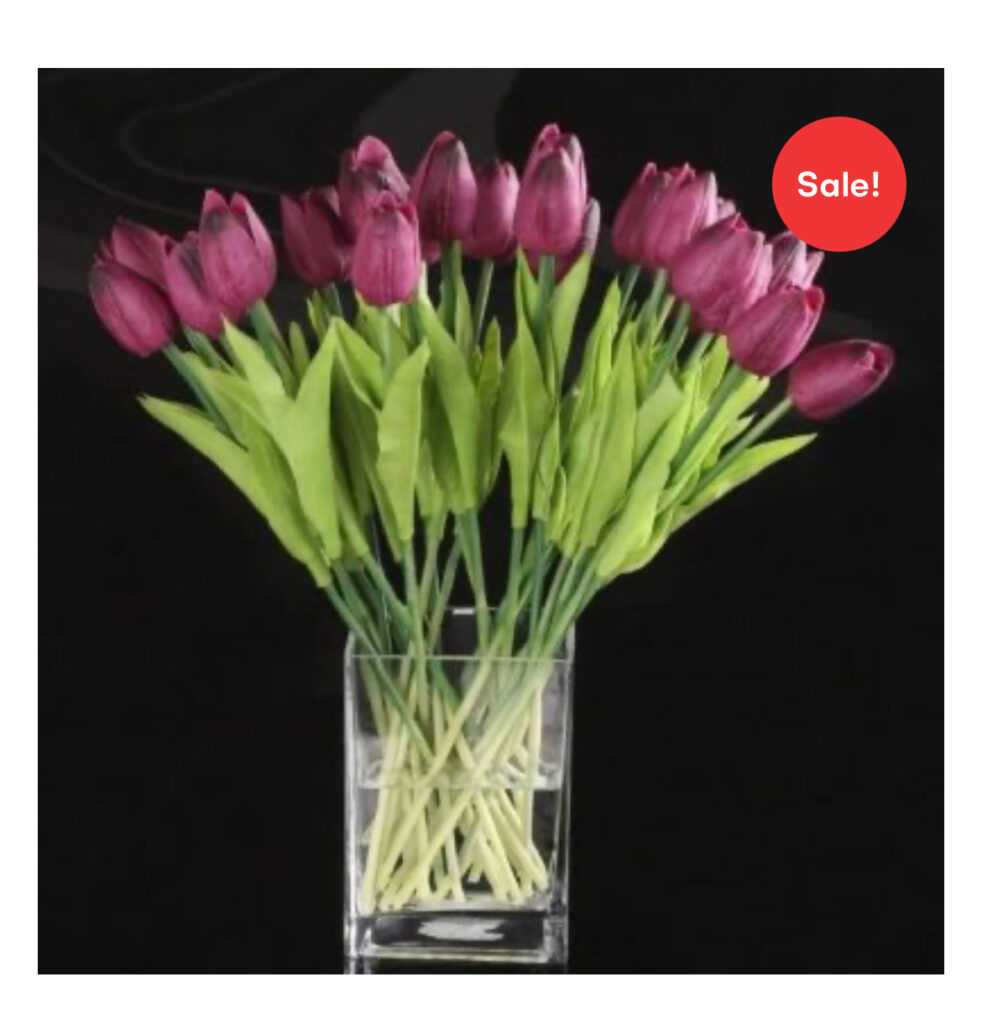 Artificial Tulip Bouquet