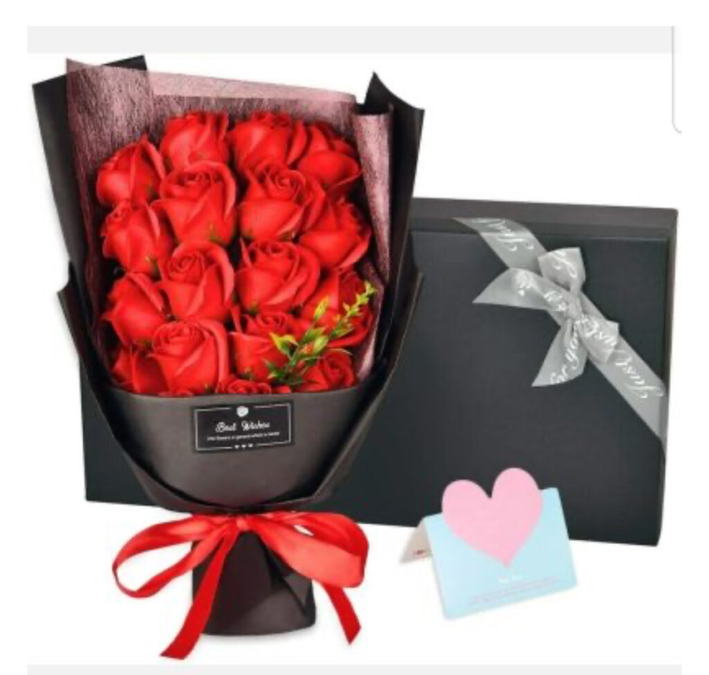 Luxury large rose flower bouquet