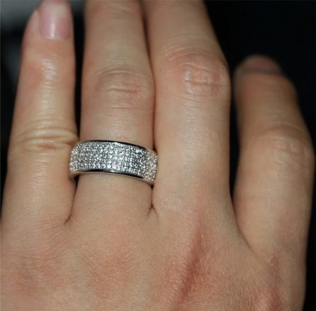 Diamond Encrusted Ring