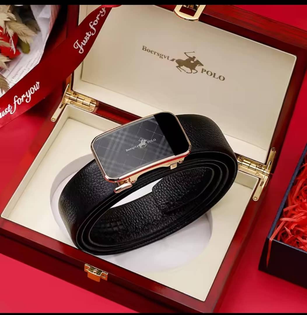 Luxury Wallet and Belt Gift Set