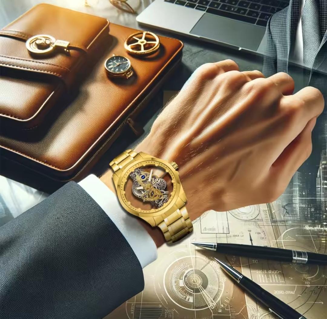 Luxury Gold Watch
