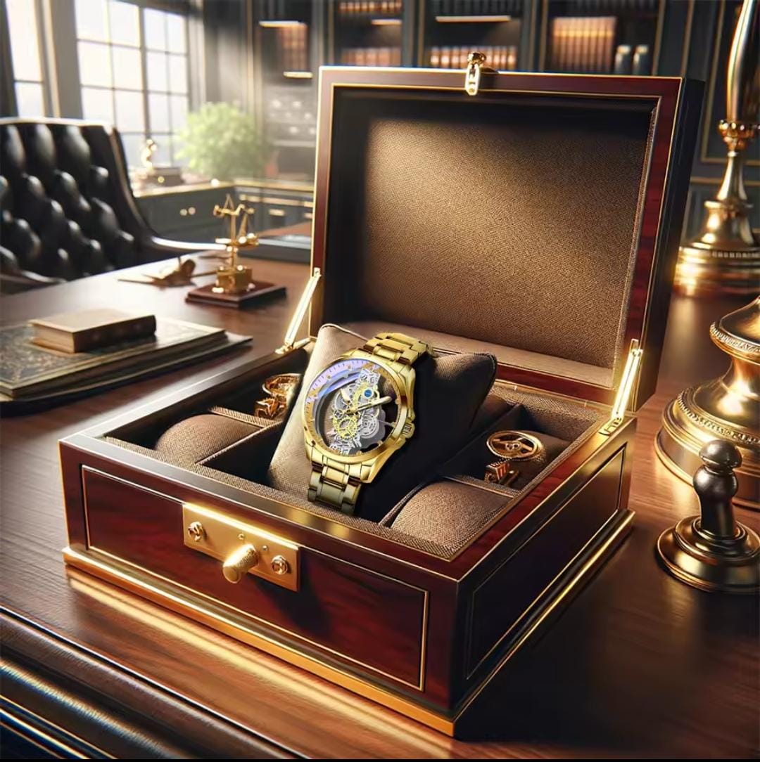 Luxury Gold Watch