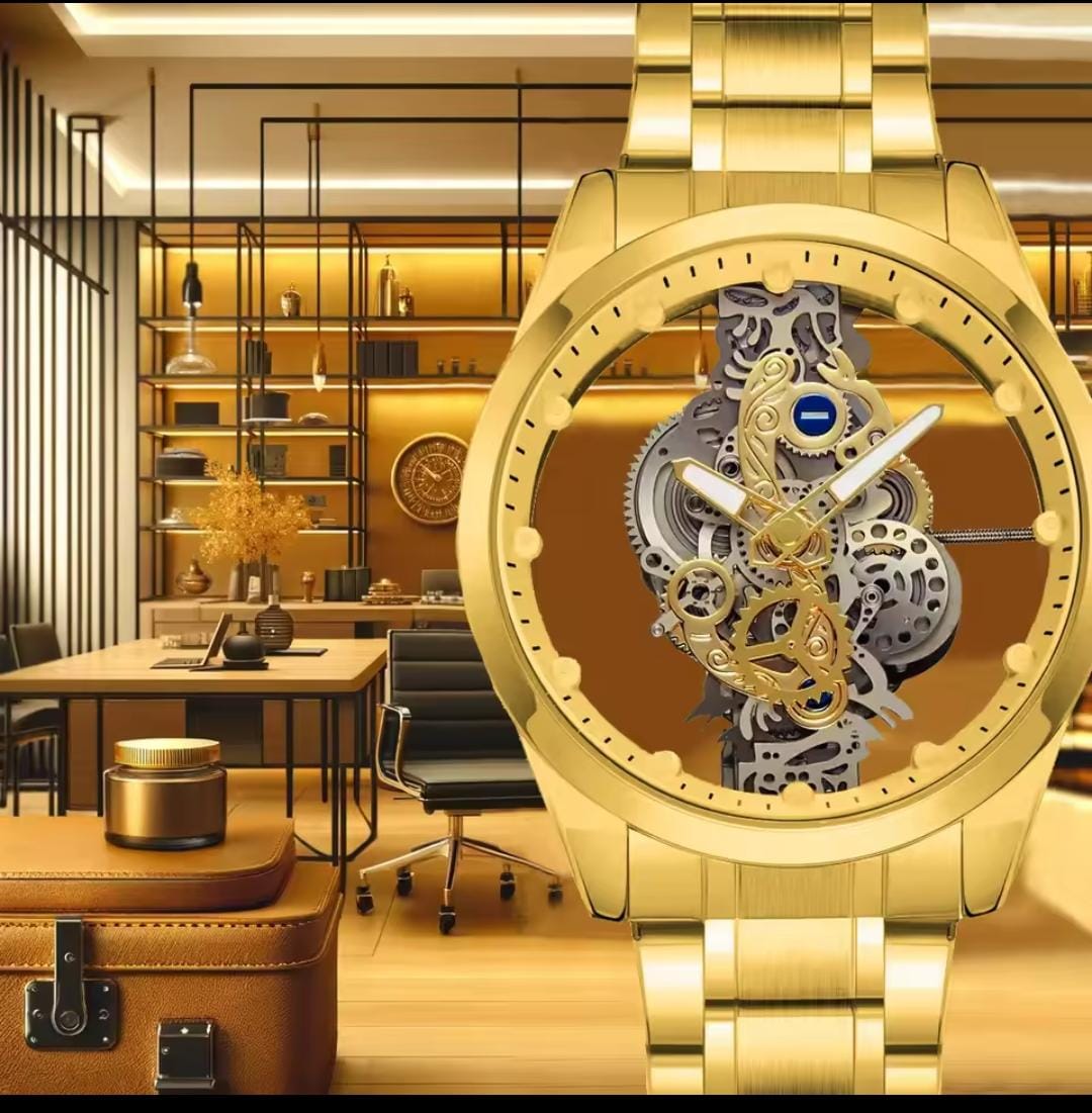 Luxury Gold Watch